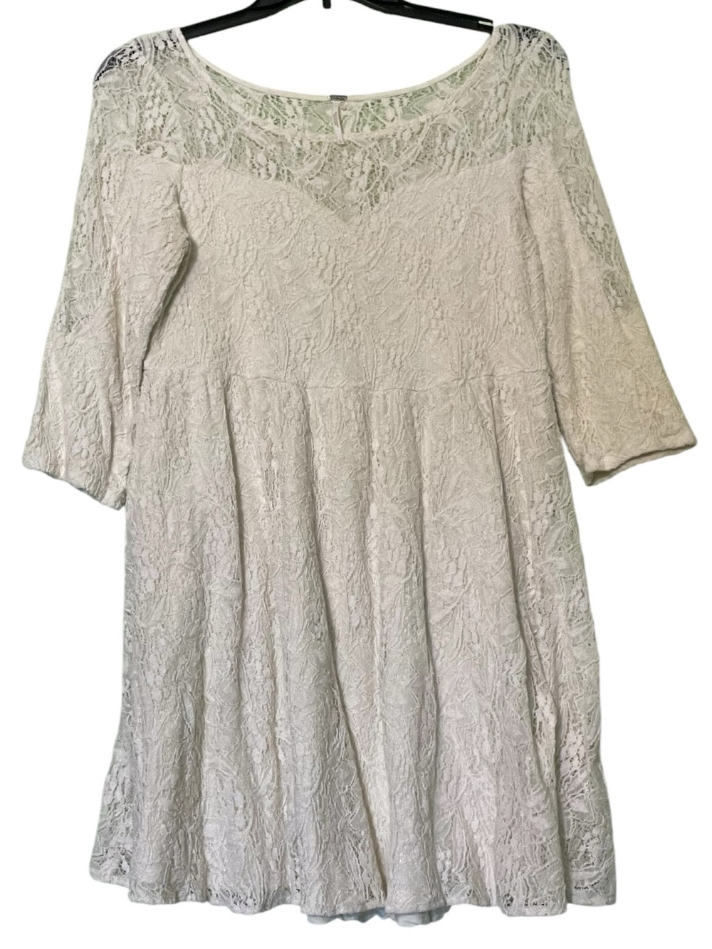 Free People “Shake it Up” lace dress. Size large GUC - Picture 4 of 6